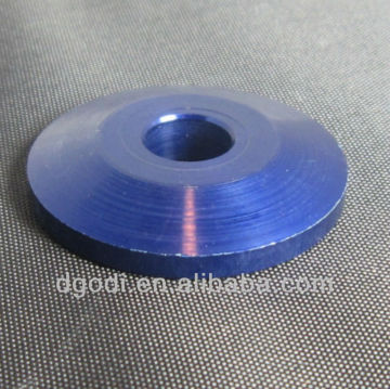 color anodized aluminum round taper washer