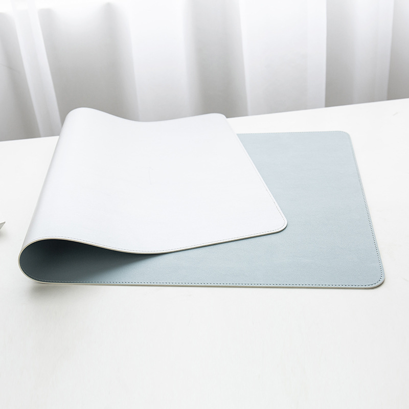 Waterproof Leather Desk Writing Pad Large Mouse Mat for Office