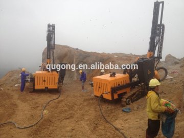 105-165mm large drilling diameter blast hole drill/rock drilling rig/quarry drilling rig