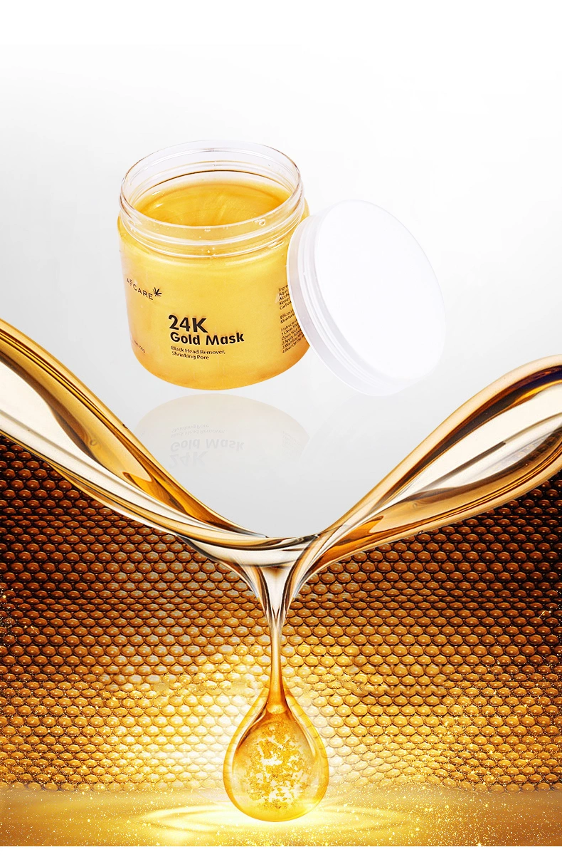Anti Aging Exfoliating Mask Deep Cleansing Blackhead Removing Mask Gold Collagen Peel off Mask