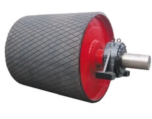 Rubber Lagging Conveyor Pulley