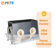 MITR Vacuum Cleaner Purified Isolation Glove Box - Customizable Cheap Acrylic Lab Glove Box