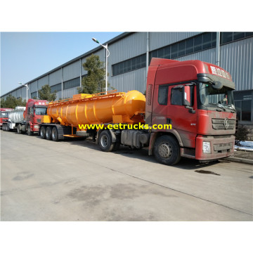 19cbm karfe sulfuric acid tanker trailers