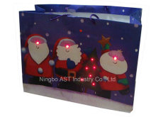 paper gift bags custom Music luminous paper bag