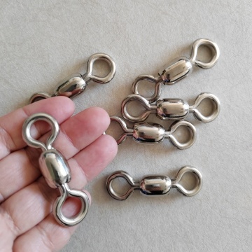 MISTER JIGGING Brass Fishing Swivels 12/0 Connector