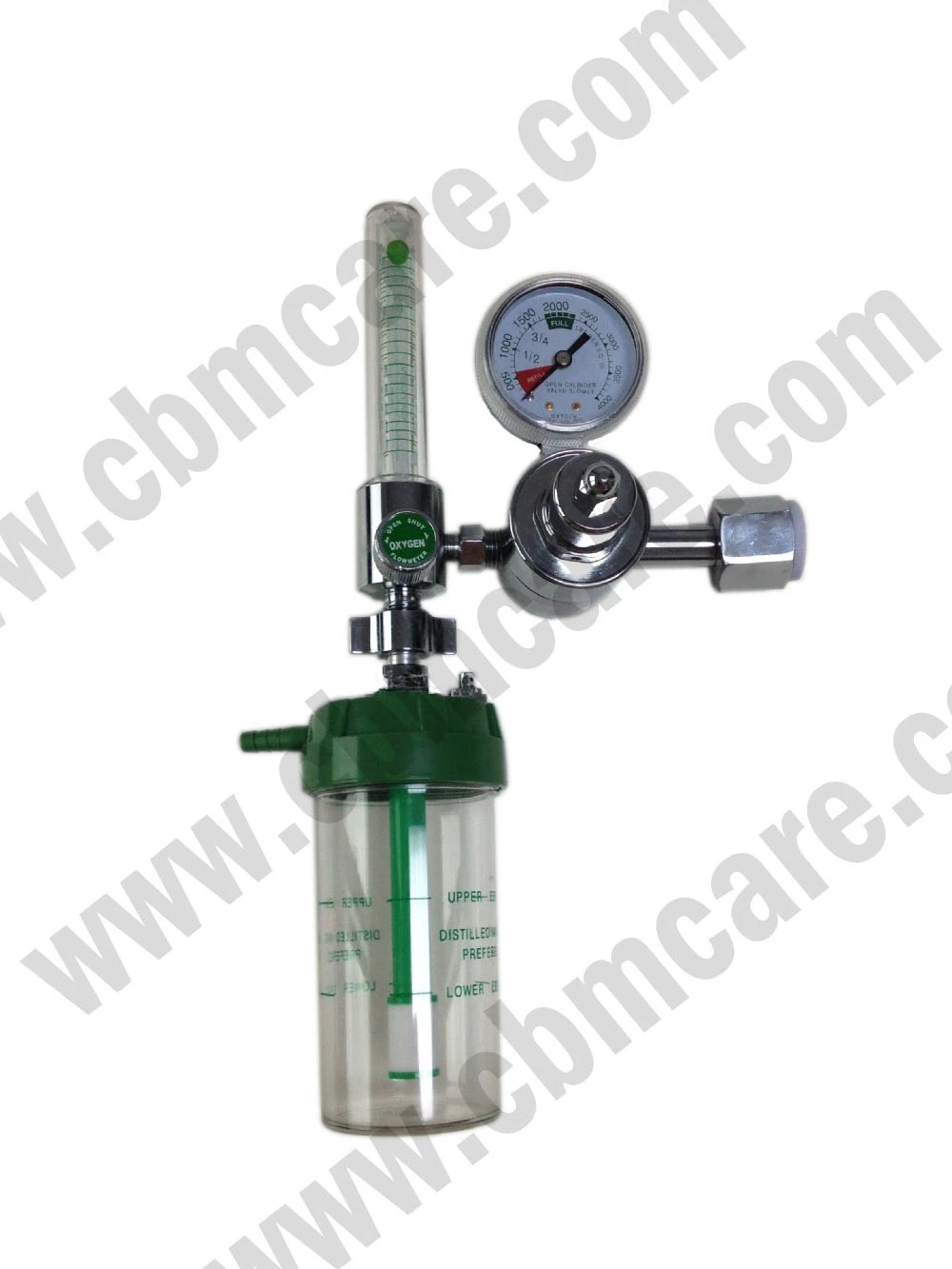 Medical Oxygen Regulator with Double Gauges