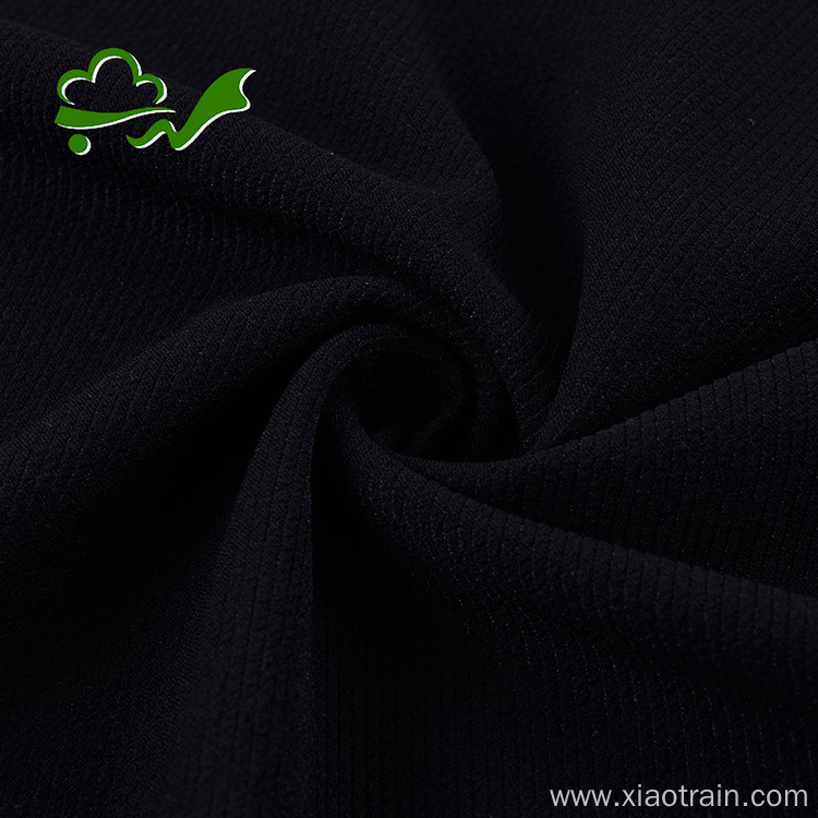 Polyester Spandex Knitted Crepe Fabric Twill for Garment