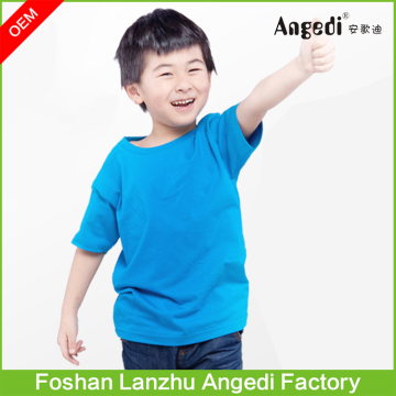 Child clothes t shirts manufacturers in china custom plain t shirts wholesale china boys custom plain t-shirts