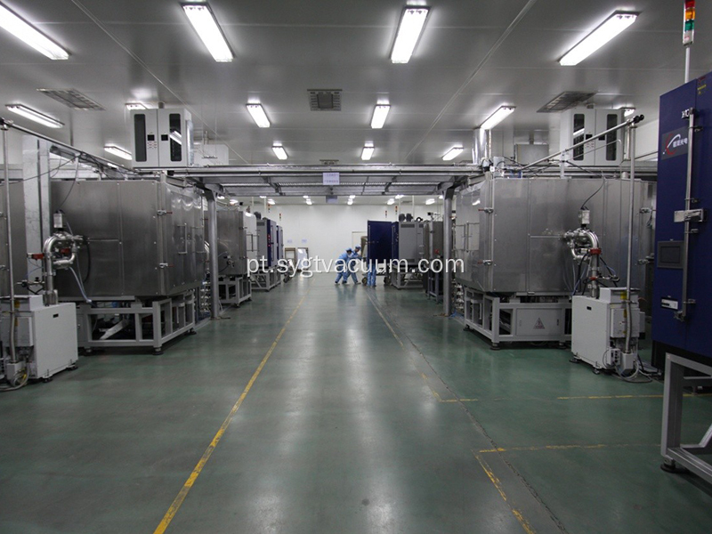 Máquina de revestimento rígido de deposição de vapor físico