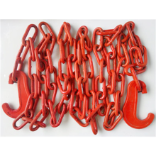Steel Cargo Lashing Chain 13mm/6m with Robust Hooks for Container Lashing