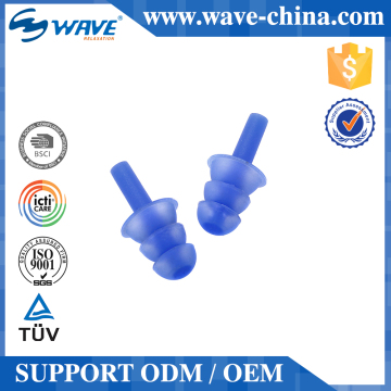 Swim earplugs durable silicone ear plug learn to swim earplugs