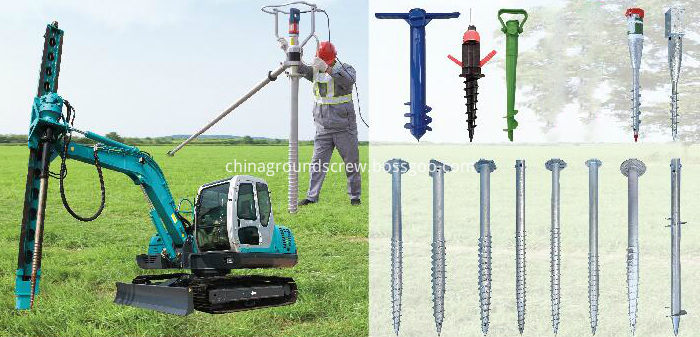 ground screw piles