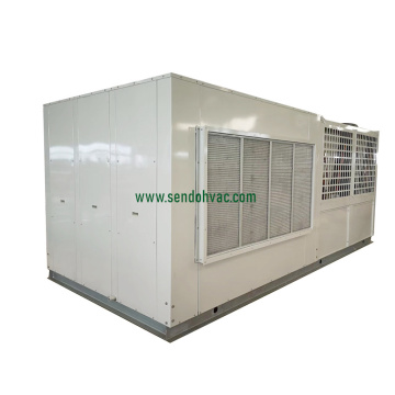 Packaged Rooftop Unit with Total Energy Recovery Wheels