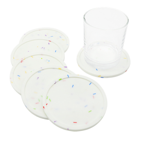 Glow in the Dark Silicone Cup Coaster Mat