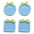 Kawaii Boog Plaat Plaksteen Hars Cabochons Voor Haar Boog Centra DIY Scrapbooking Decor