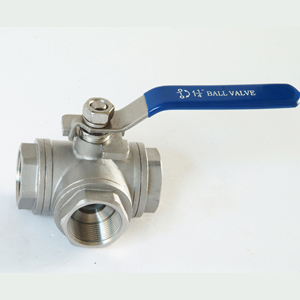 3way npt ball valve