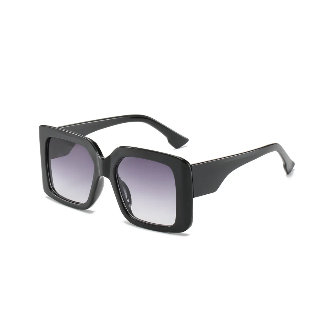 2020 Ready Made Hot Selling Square Shiny Women Fashion Sunglasses