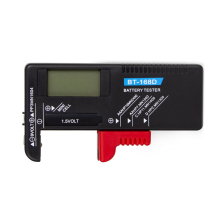 Digital battery tester  LCD Display Checker  battery voltage measurer battery  Capacity TesterBT168D
