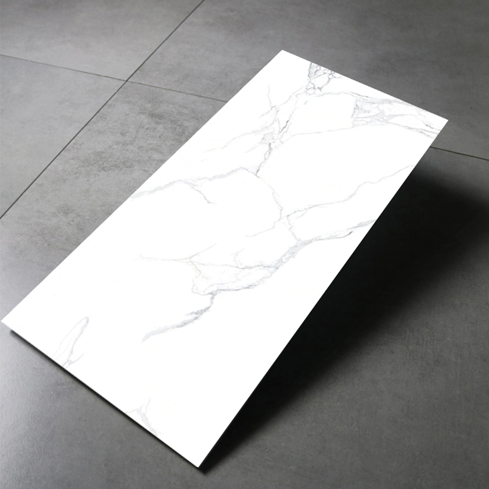 Low Water Absorption Calacatta White Glazed Porcelain Wall Tile