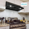 30 Inch In Vented Matte Black RangeHood