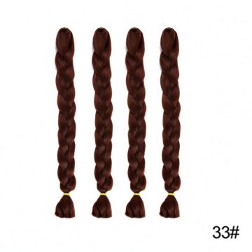 MYZYR 82 inch 165g Synthetic Braiding Hair Jumbo braids Crochet Braids Hair Extensions Hairstyles Pure Color