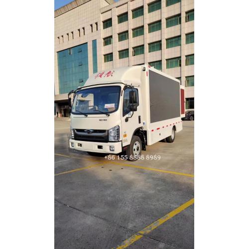 Foton Outdoor LED LED Mobile Advertising Truck เพื่อขาย