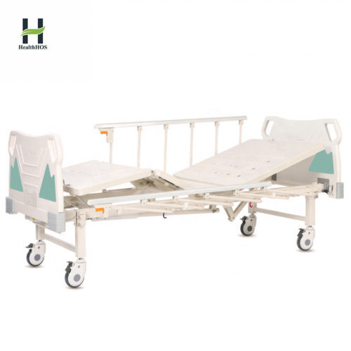 Medical two-function manual bed