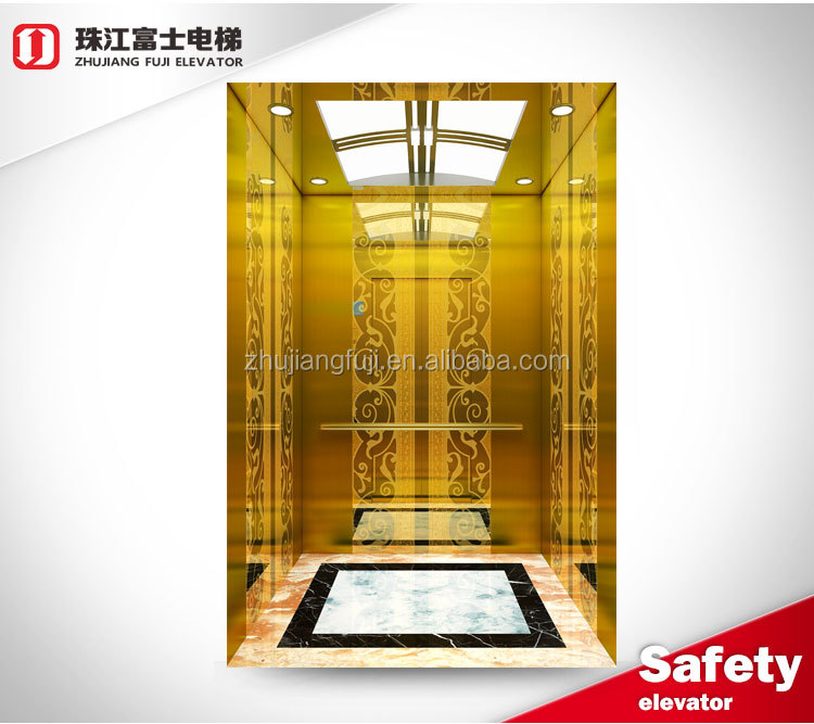 Hot sale popular Luxury Lifts 450kg passenger outdoor passenger elevator