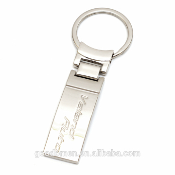 metal custom blank cheap bulk keyring key holder keychain