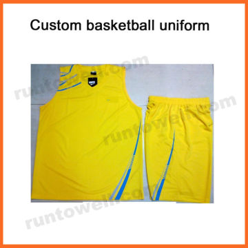 Runtowell 2013 custom design cheap custom basketball jerseys / plain basketball jerseys / basketball jersey names