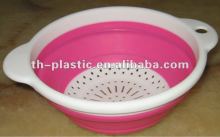 promotion!! folding basket, gift basket, fruit basket, plastic colander