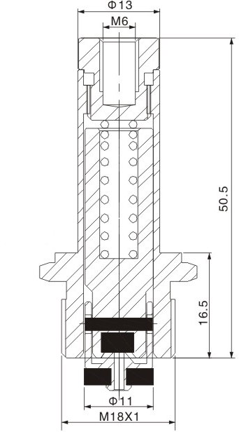 Dimension of BAPC213034044 Armature Assembly: