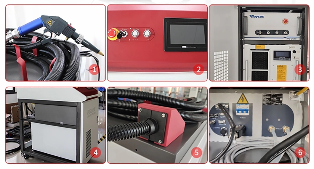 Hand Held Laser Welding Machine 1000W 1500W 2000W for Steel Aluminum From China Supplier