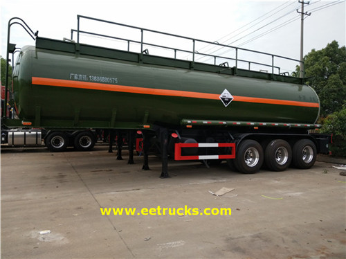 7000 Galan 27t Hydrochloric Act Tanker Trailers