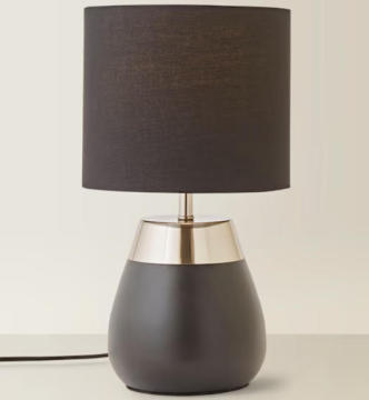 Modern Ceramic Table Lamp With Shade
