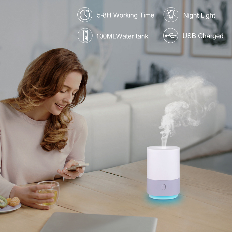 100ml New Arrival White And Advanced Aroma Diffuser 9