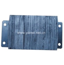 20 x 10 x 6 In Laminated Rubber Dock Bumper
