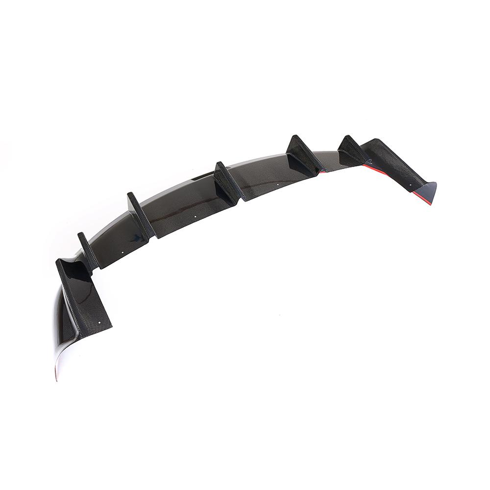 RZ Style Carbon Fiber Rear Bumper Diffuser Lip for Tesla Model X 75D 90D P90D 100D P100D 16-18