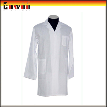 White Polyester Cotton Doctor Lab Coat