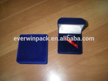 Top quality velvet coin display box