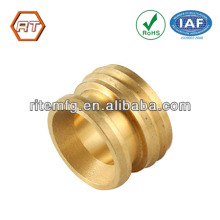 custom cnc turned brass part