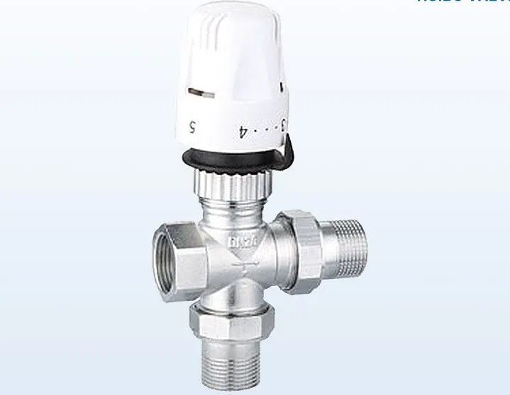 Angle Type Forged Brass Radiator Valve 1/2