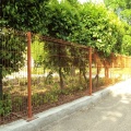 galvanized bending garden border fence