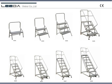 Industrial Steel Rolling Ladders (RL Series)