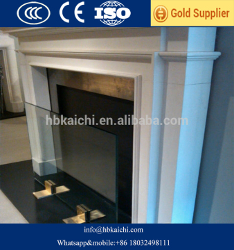 fireresistant ceramic fireplace glass