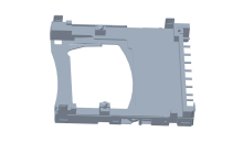 SD MEMORY CARD PUSH PUSH SMT