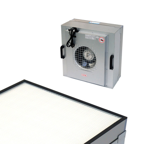 Unidade de filtro de ventilador com alta eficiência 99,99% Filtro HEPA para sala limpa