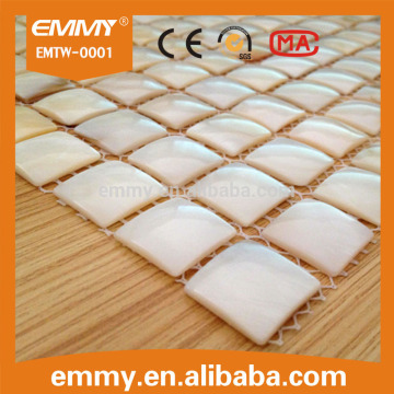 natural freshwater MOP shell mosaic shell kitchen tile