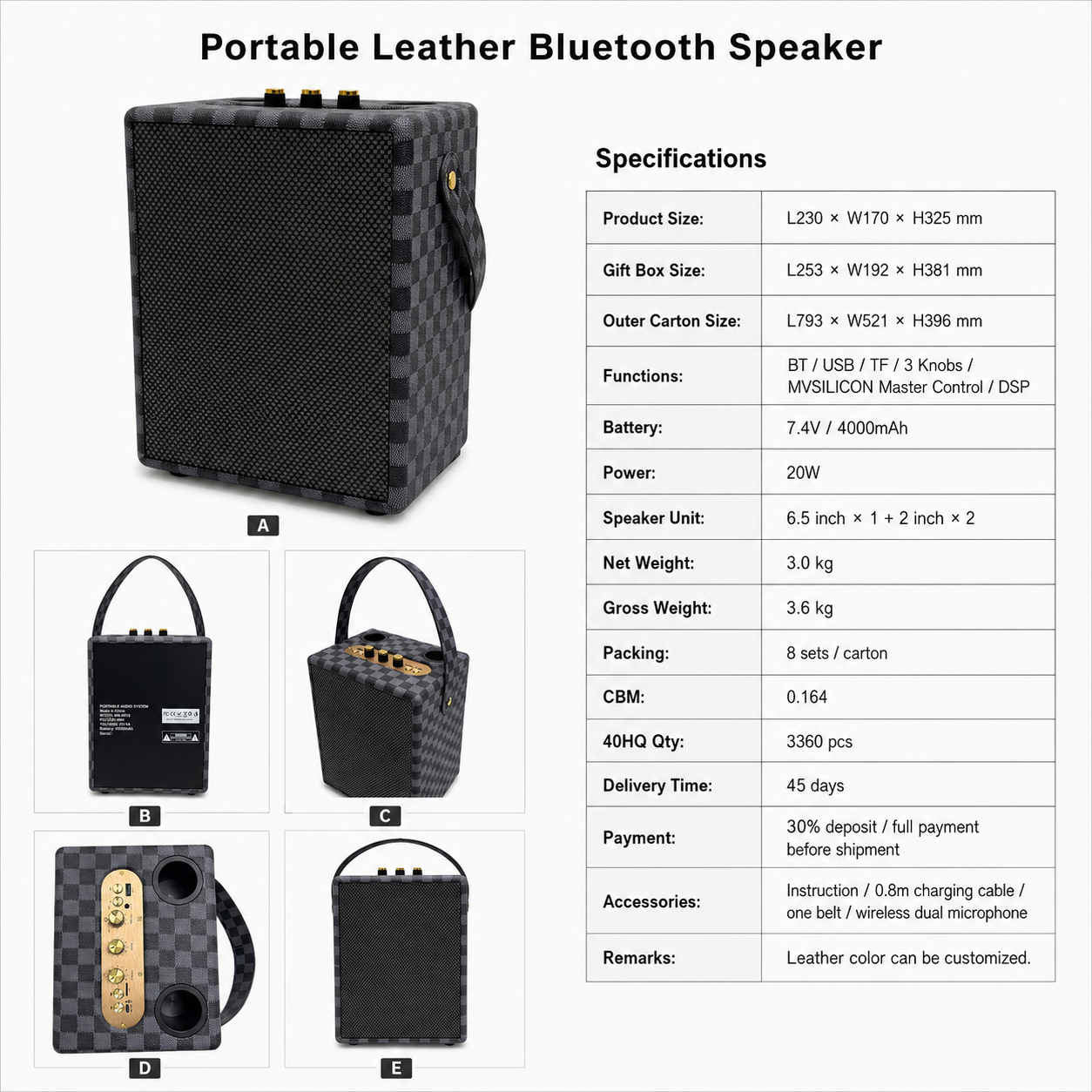kablosuz hoparlör wireless speaker