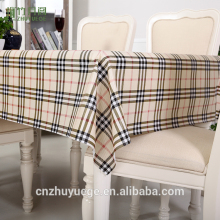 Hotel Quality Decorative PVC Tablecloth Printed Plastic Tablecloth